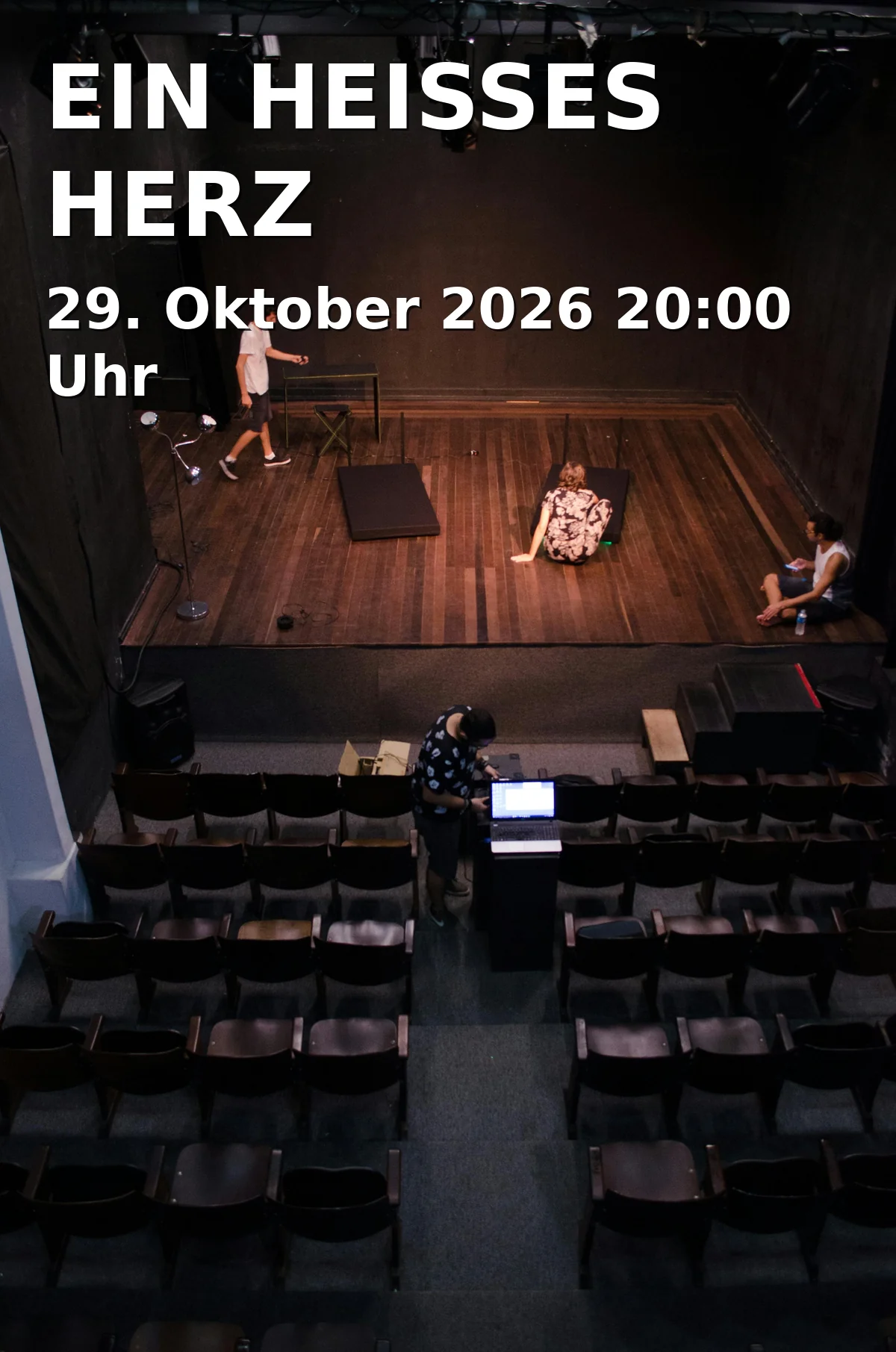 Event: EIN HEISSES HERZ in theater VIEL LÄRM UM NICHTS, August-Exter-Straße 1, 81245 München on 29. Oktober 2026