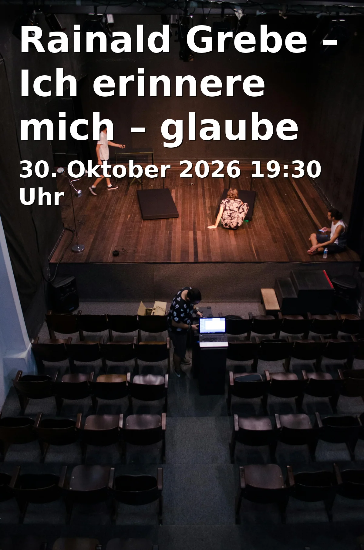 Event: Rainald Grebe – I remember – I think