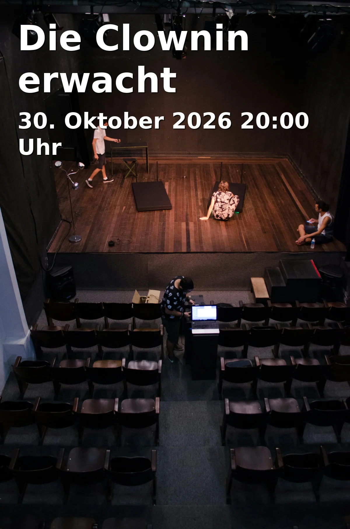 Event: Die Clownin erwacht in Galli Theater München, Türkenstraße 86 / Amalienpassage, 80799 München on 30. Oktober 2026