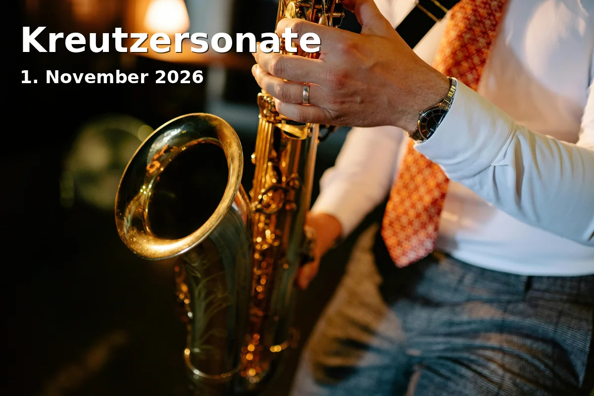 Event: Kreutzersonate in Palais Bellevue, Schöne Aussicht 2, 34117 Kassel on 1. November 2026