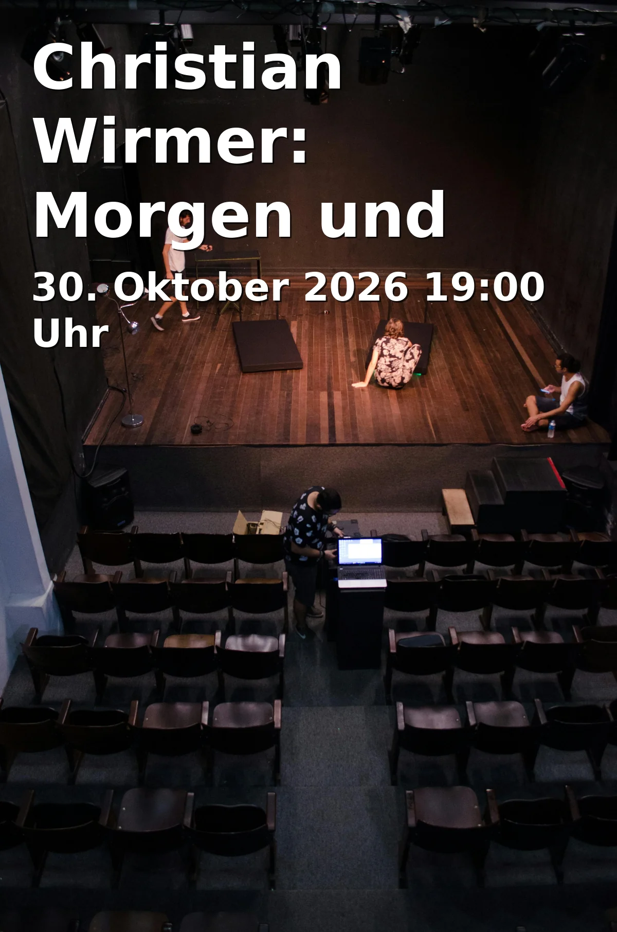 Event: Christian Wirmer: Morgen und Abend in Ostmannturm, Hanns-Bisegger-Straße 7, 33602 Bielefeld on 30. Oktober 2026