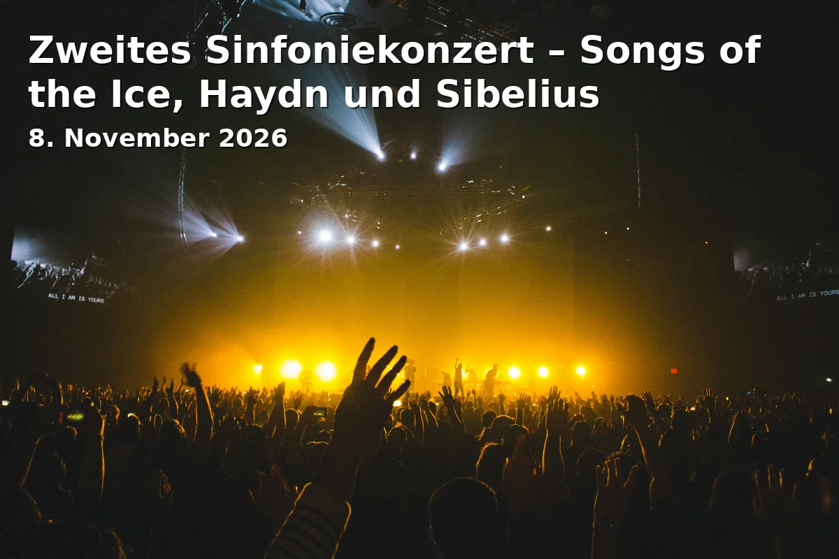Event: Zweites Sinfoniekonzert – Songs of the Ice, Haydn und Sibelius in Großes Haus, Theaterstraße 6, 31141 Hildesheim on 8. November 2026