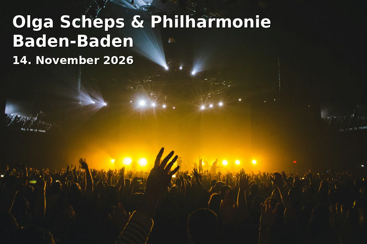 Event: Olga Scheps & Philharmonie Baden-Baden in Kultur- und Kongresszentrum Rosenheim, k.A., Rosenheim on 14. November 2026