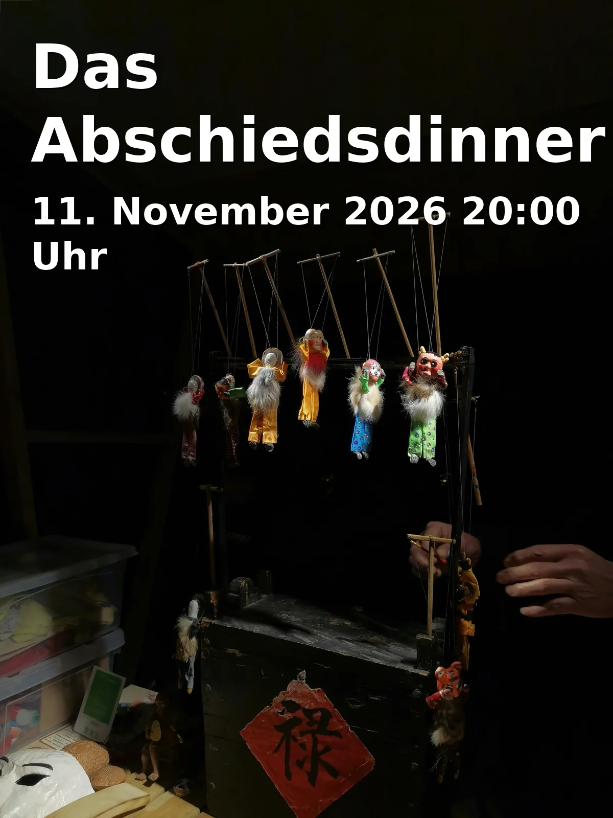 Event: Das Abschiedsdinner in Deutsches Theater Göttingen – DT-Keller, Göttingen on 11. November 2026