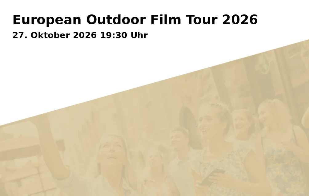 European Outdoor Film Tour 2026