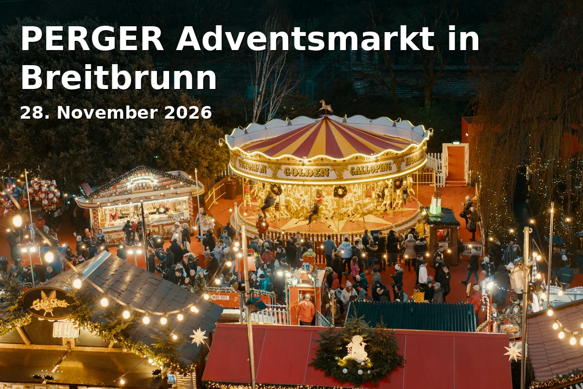Event: PERGER Adventsmarkt in Breitbrunn in PERGER Hof, k.A., Breitbrunn on 28. November 2026