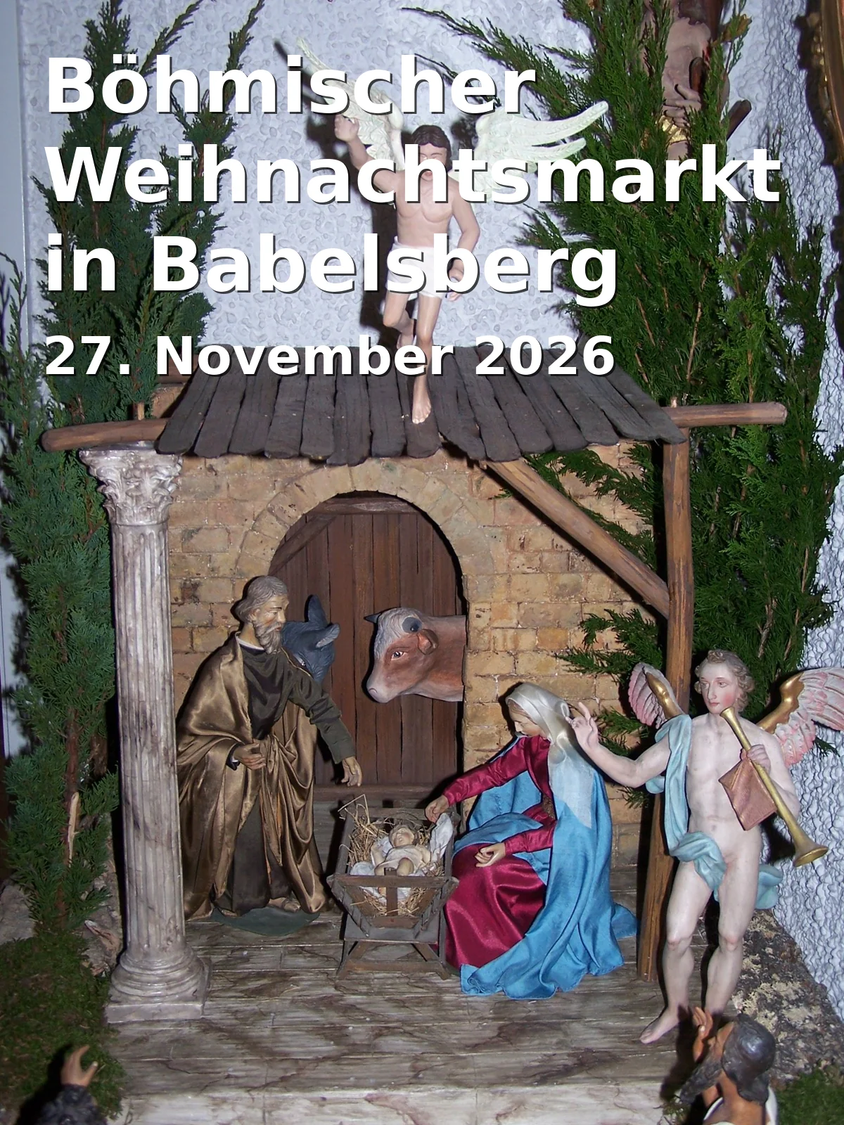 Event: Böhmischer Weihnachtsmarkt in Babelsberg in Weberplatz, 14482 Potsdam on 27. November 2026