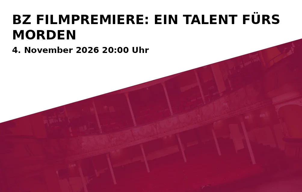 Event: BZ FILMPREMIERE: EIN TALENT FÜRS MORDEN in ASTOR Filmtheater Braunschweig, Lange Str. 60, 38100 Braunschweig on 4. November 2026