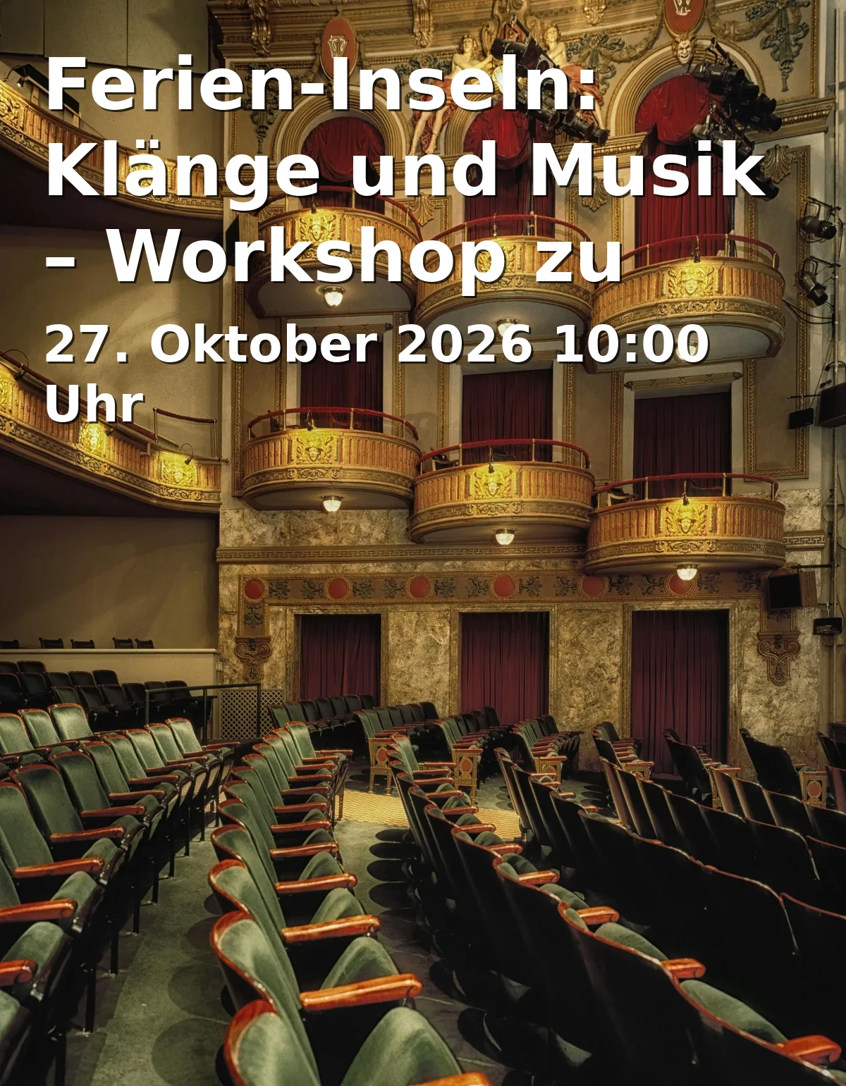 Ferien-Inseln: Klänge und Musik – Workshop zu Cinderella