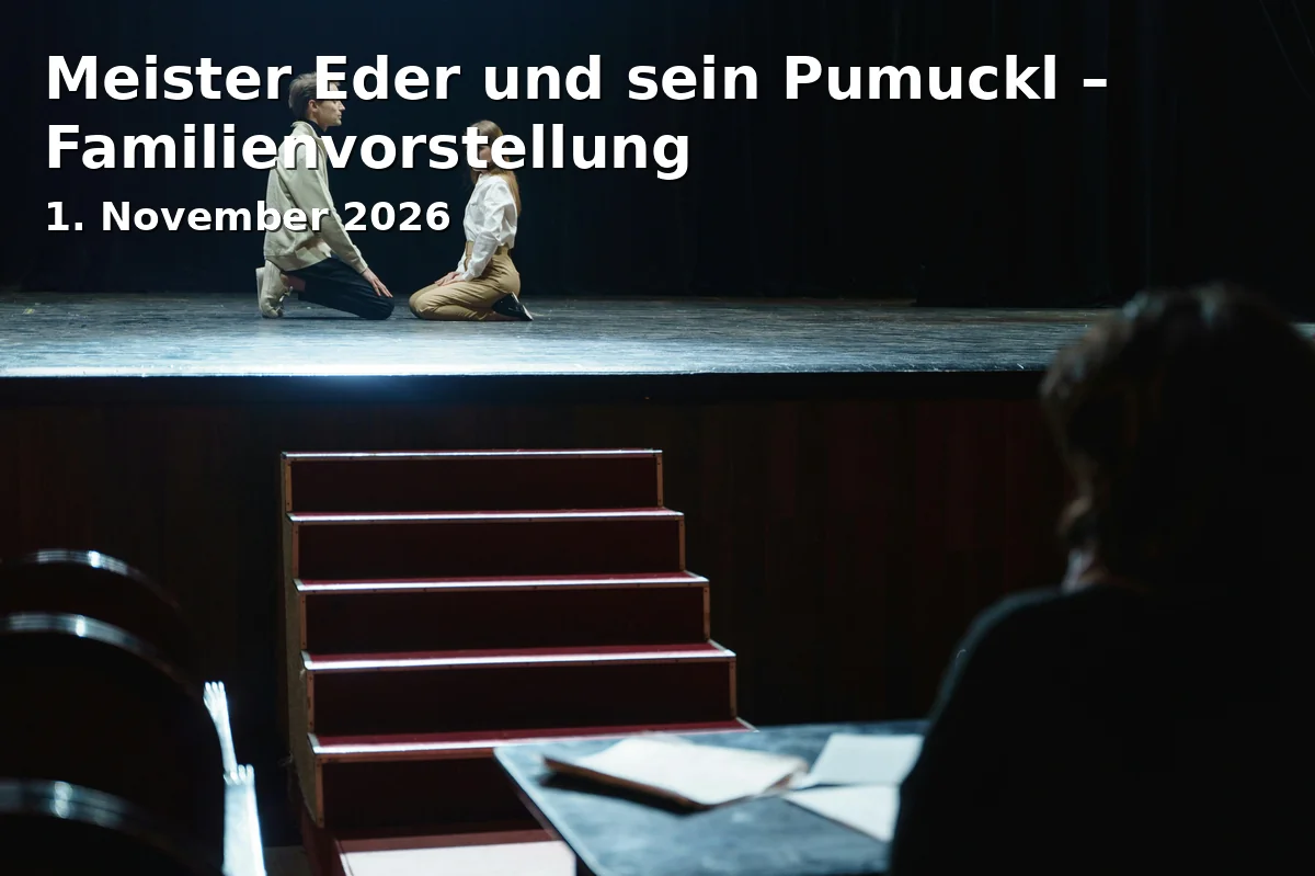 Event: Meister Eder und sein Pumuckl – Familienvorstellung in Junges Theater Göttingen, Göttingen on 1. November 2026