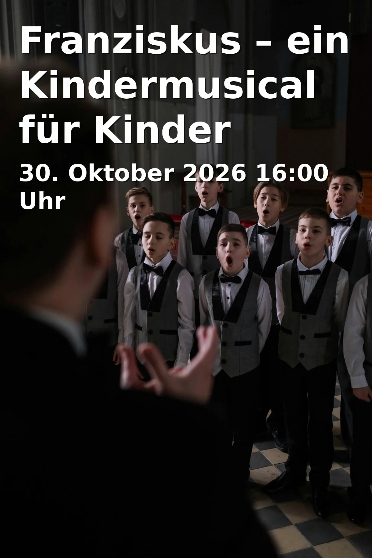Event: Franziskus – ein Kindermusical für Kinder in Kinderzentrum St. Nikolaus, Mitterweg 20, 82211 Herrsching on 30. Oktober 2026