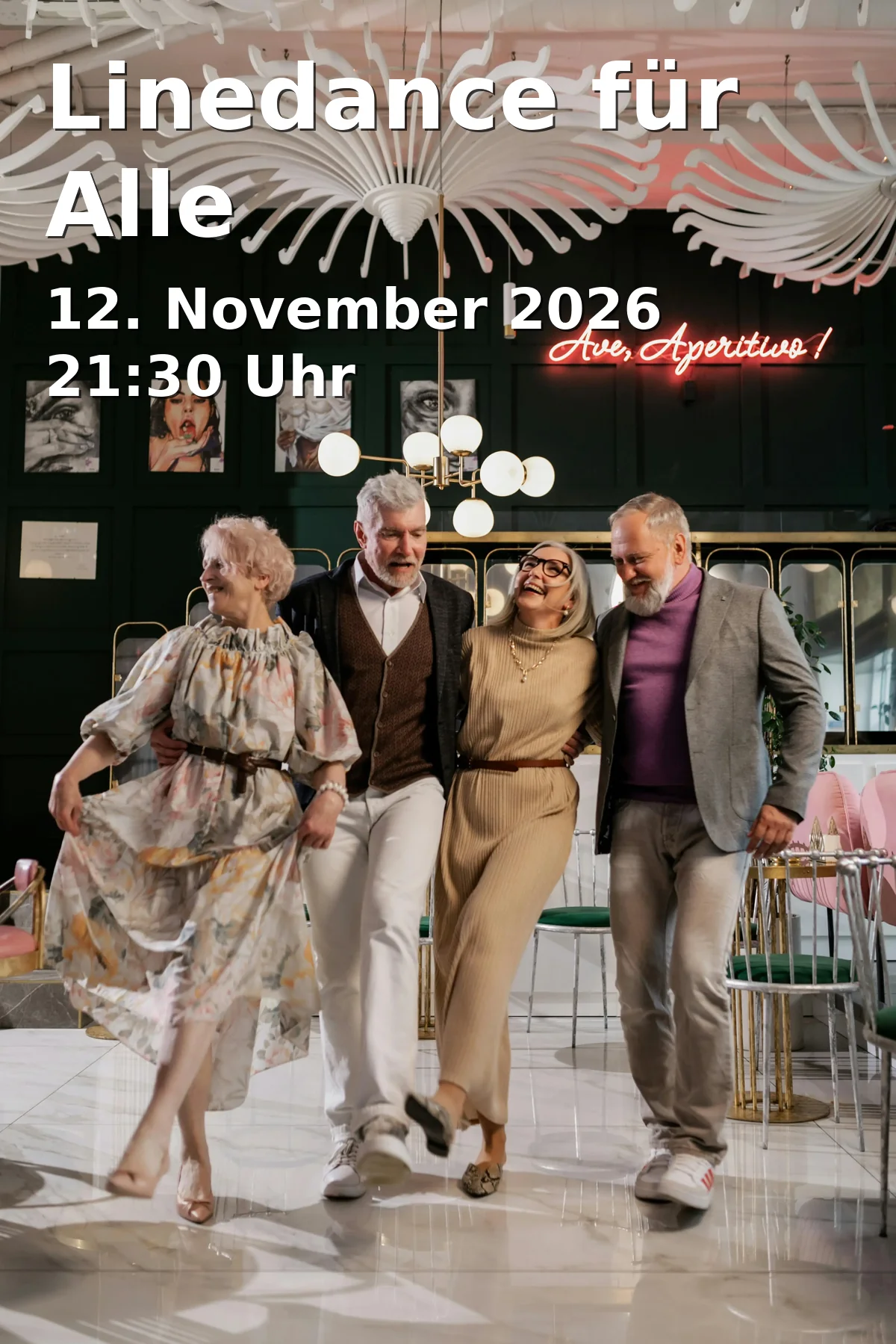 Event: Linedance für Alle in Martinshalle der Grundschule Herrsching, Eingang über den Pausenhof, linkes Gebäude on 12. November 2026