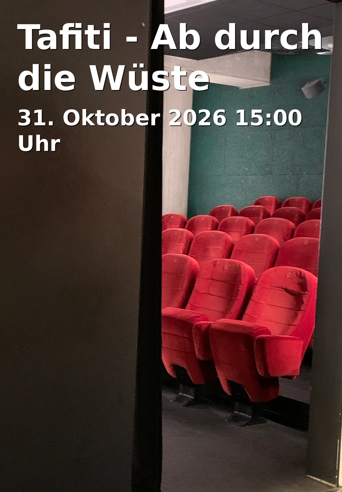 Event: Tafiti - Ab durch die Wüste in Gasteig HP8 – Projektor on 31. Oktober 2026