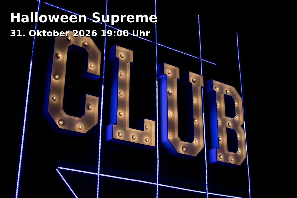 Event: Halloween Supreme in Park Café München, Sophienstraße 7, 80333 München on 31. Oktober 2026