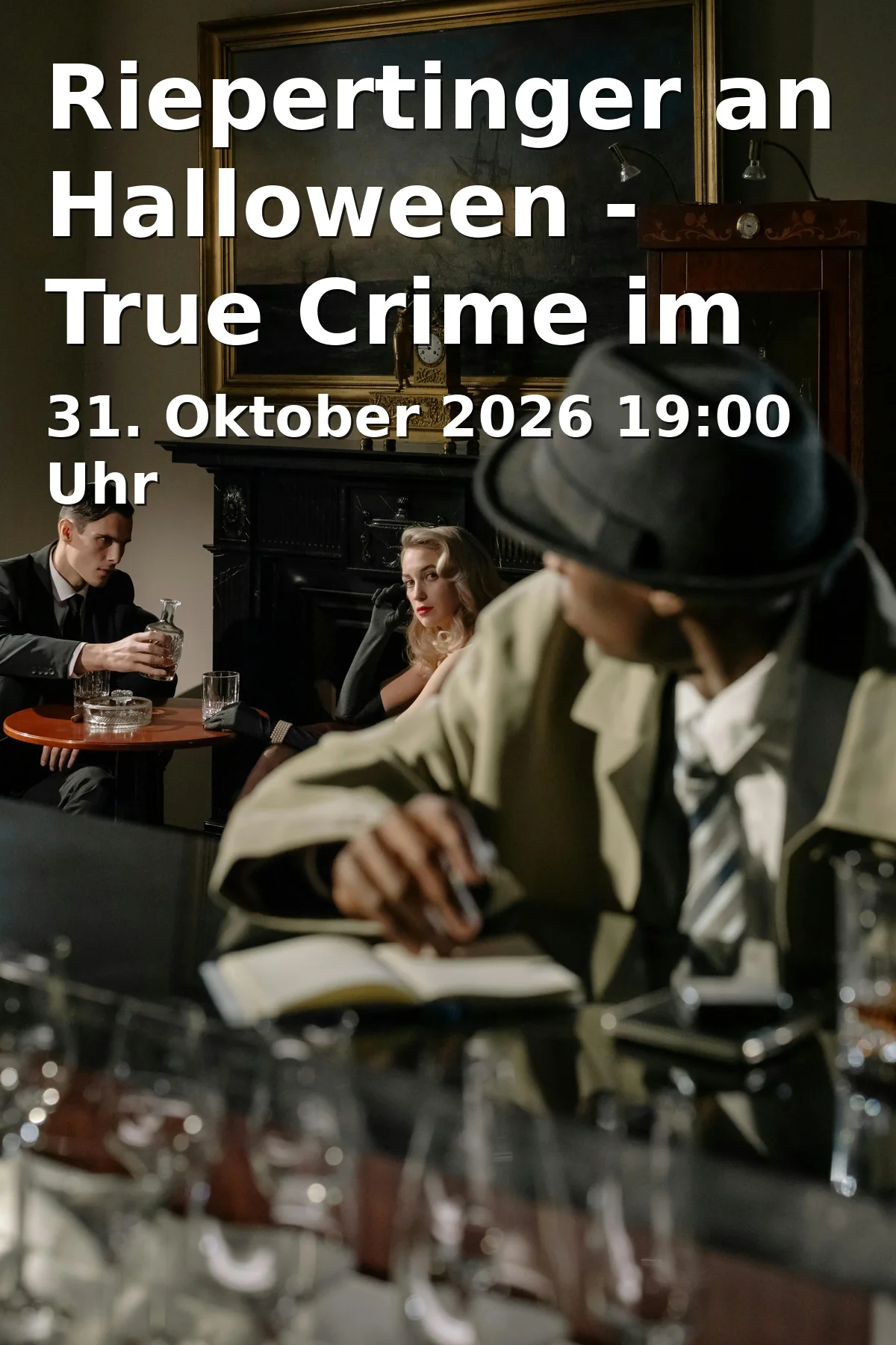 Event: Riepertinger an Halloween - True Crime im Sektionssaal in Institut für Pathologie im Klinikum Schwabing, Haus 32, Zugang über Isoldenstraße, 80804 München on 31. Oktober 2026