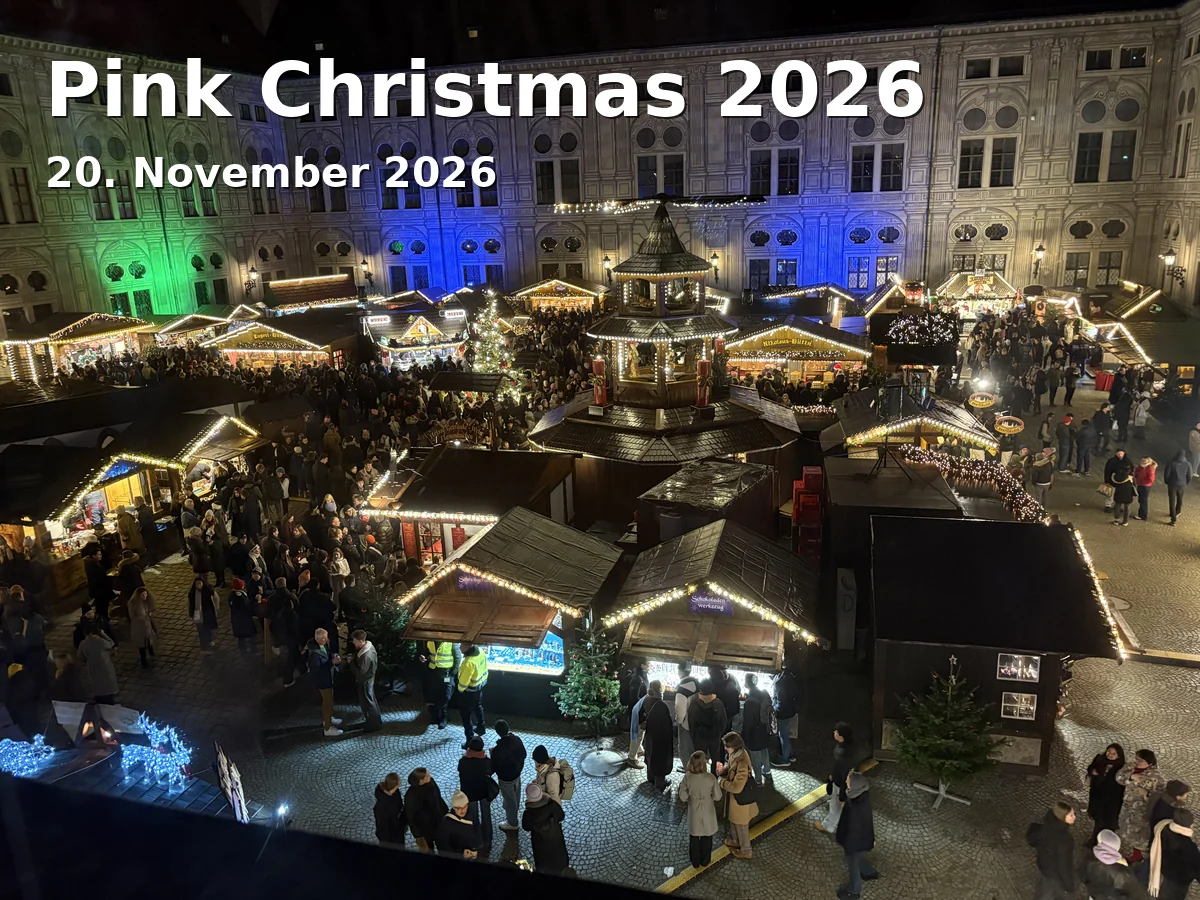 Event: Pink Christmas 2026 in Stephansplatz, 80469 München on 20. November 2026