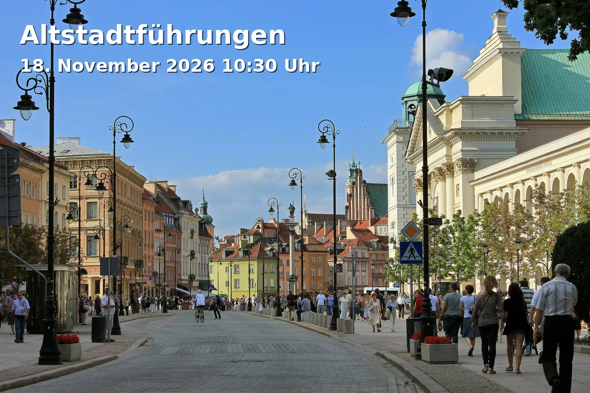 Event: Altstadtführungen in Tourist Information & Ticket Service im Falkenhaus am Markt, 97070 Würzburg on 18. November 2026