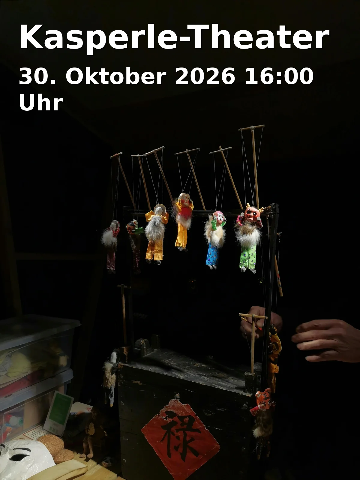 Event: Kasperle-Theater in Mediothek Rieselfeld, Maria-von-Rudloff-Platz 2, 79111 Freiburg on 30. Oktober 2026