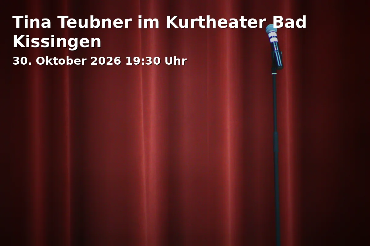 Tina Teubner im Kurtheater Bad Kissingen