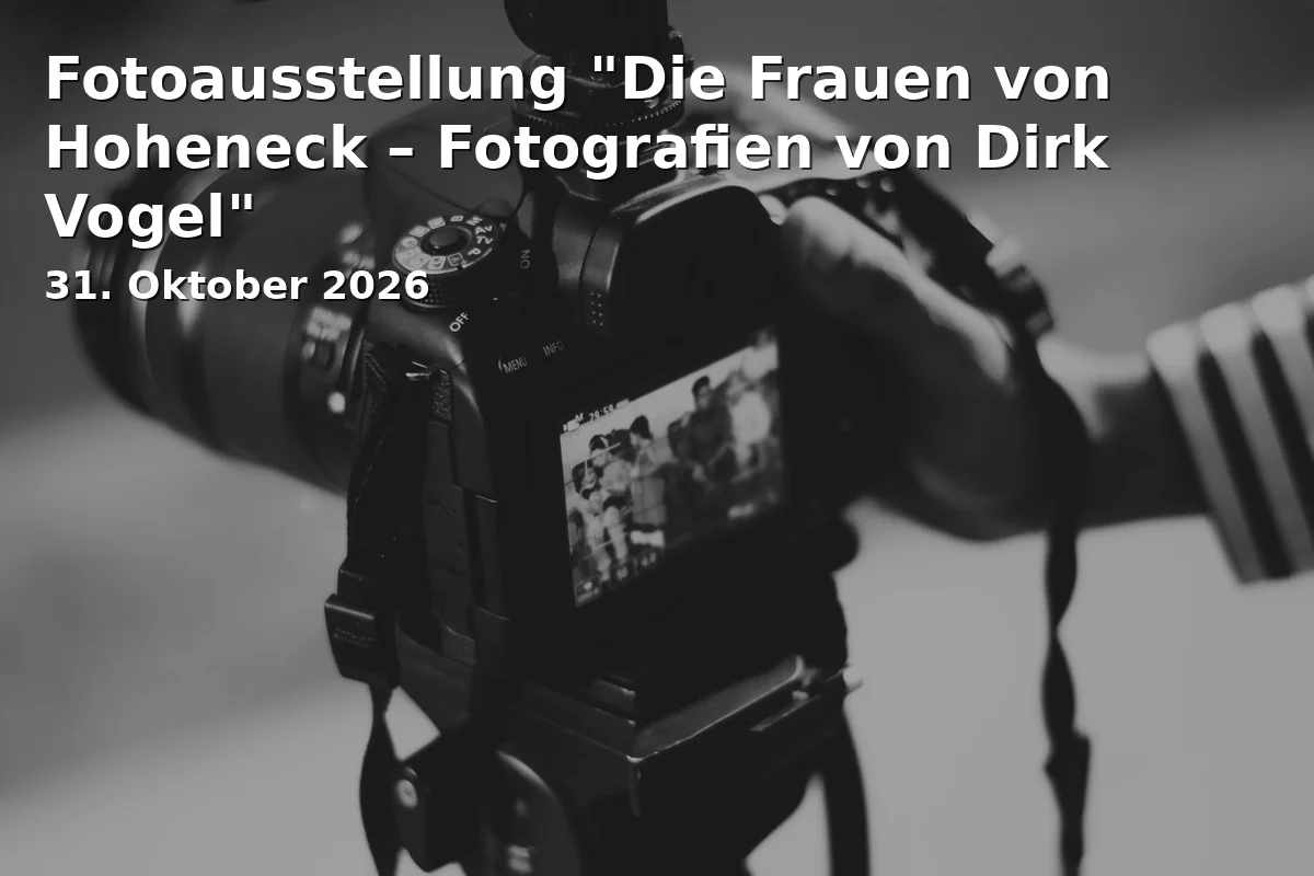Event: Fotoausstellung "Die Frauen von Hoheneck – Fotografien von Dirk Vogel" in Menschenrechtszentrum Cottbus e.V. – Gedenkstätte Zuchthaus Cottbus, Bautzener Straße 140, 03050 Cottbus on 31. Oktober 2026