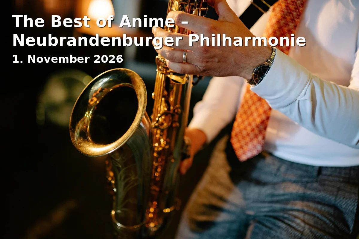 The Best of Anime – Neubrandenburger Philharmonie