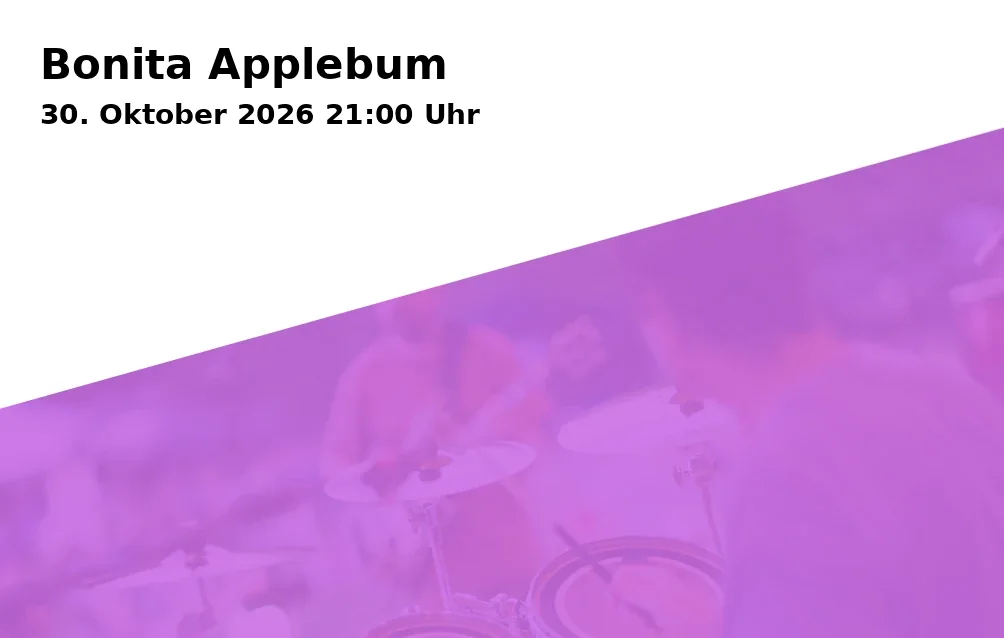 Event: Bonita Applebum in Hallo Werner, die Kiezkneipe, Schrannenstraße 8, 86150 Augsburg on 30. Oktober 2026