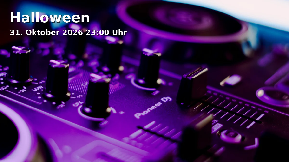 Event: Halloween in 100 Hz Club, Fuggerstraße 14, 86150 Augsburg on 31. Oktober 2026