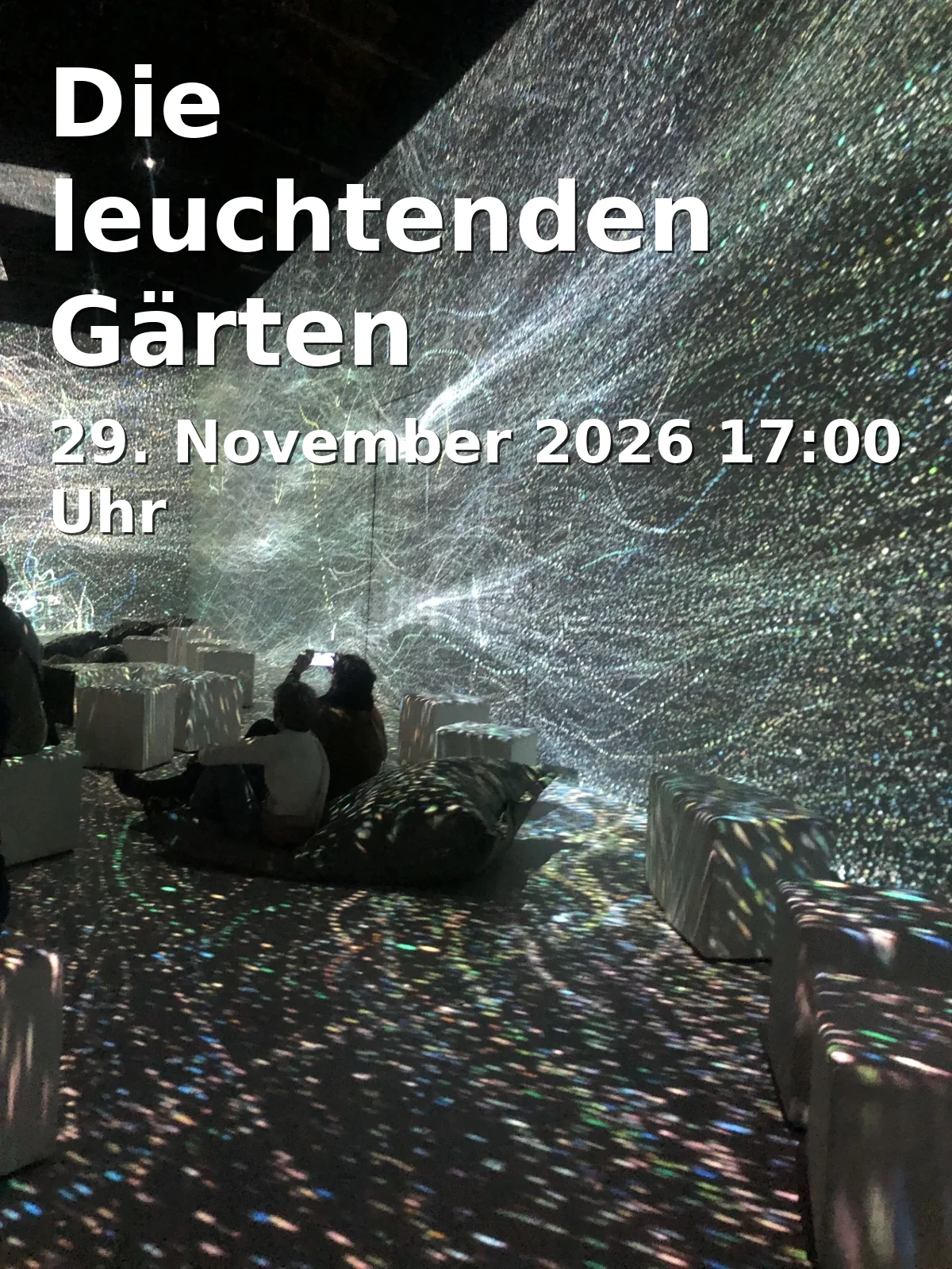 Event: Die leuchtenden Gärten in Park Schloss Benrath, Benrather Schloßallee 100, 40597 Düsseldorf on 29. November 2026