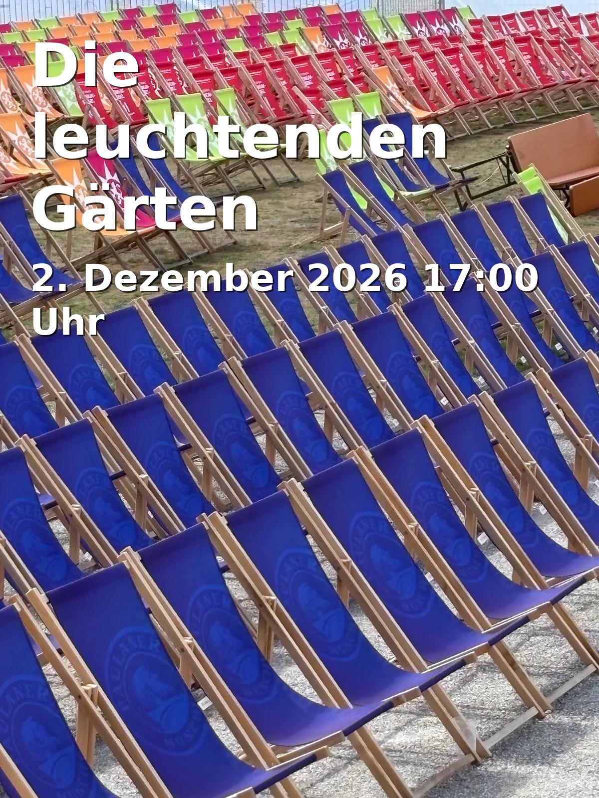 Event: Die leuchtenden Gärten in Park Schloss Benrath, Benrather Schloßallee 100, 40597 Düsseldorf on 2. Dezember 2026