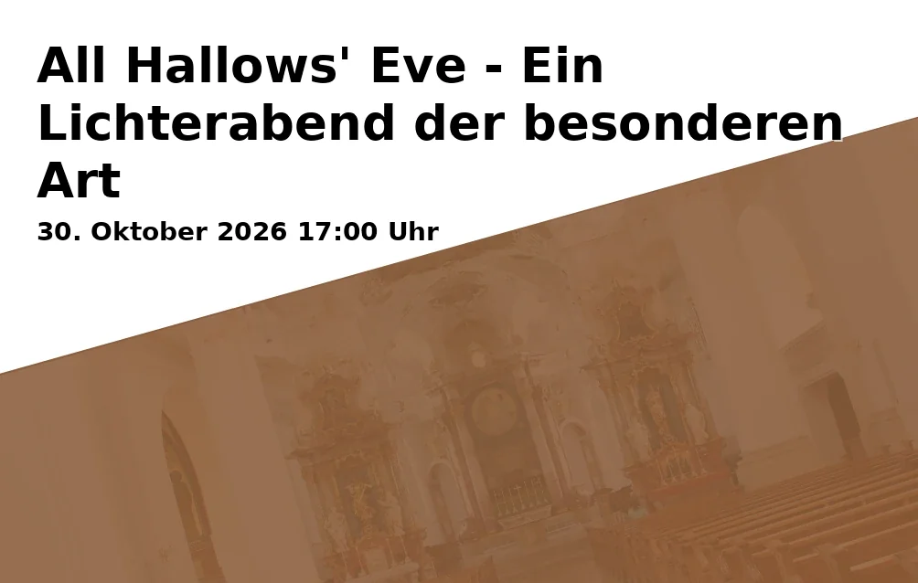 All Hallows' Eve - Ein Lichterabend der besonderen Art