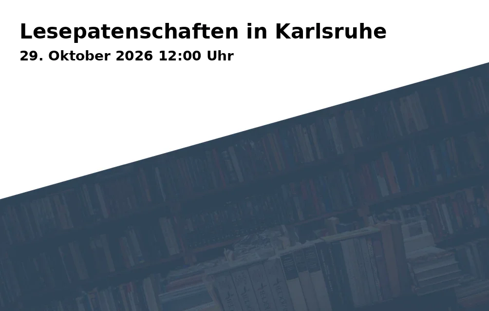 Lesepatenschaften in Karlsruhe