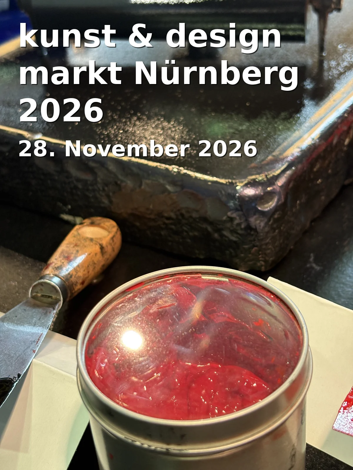 Event: kunst & design markt Nürnberg 2026