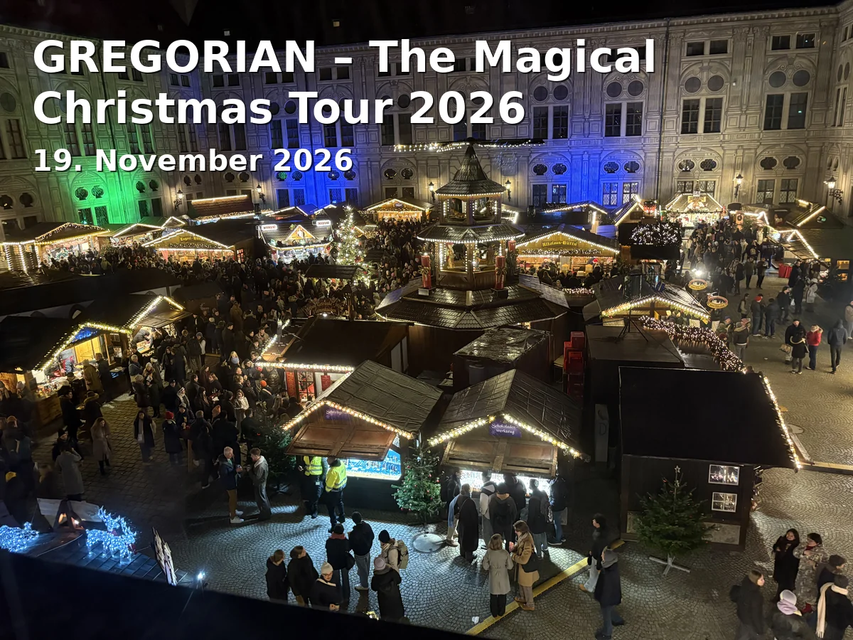 Event: GREGORIAN – The Magical Christmas Tour 2026 in Stadthalle Cottbus, Cottbus on 19. November 2026