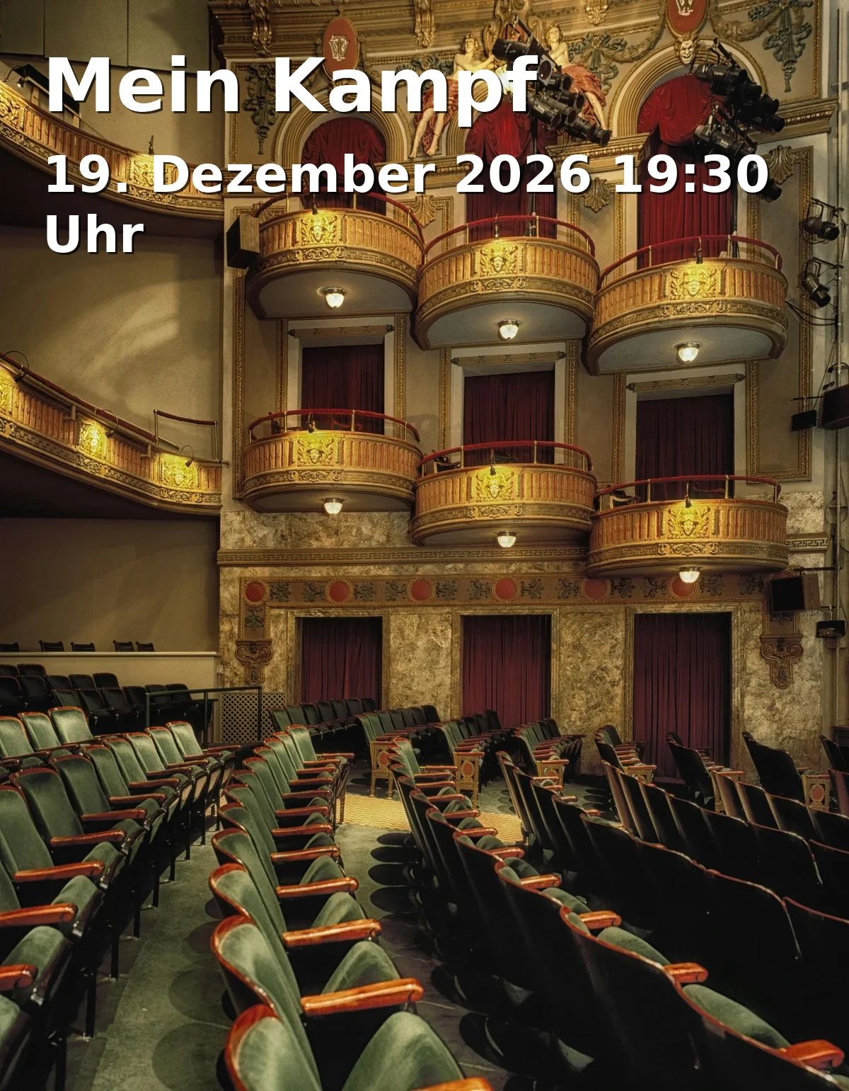 Event: Mein Kampf in Kammerspiele, Königsallee 15, 44789 Bochum on 19. Dezember 2026