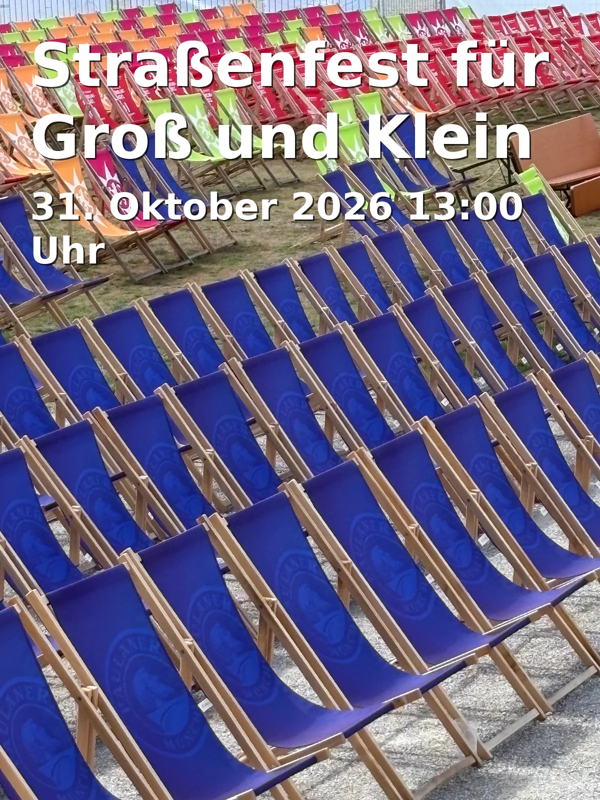 Straßenfest für Groß und Klein