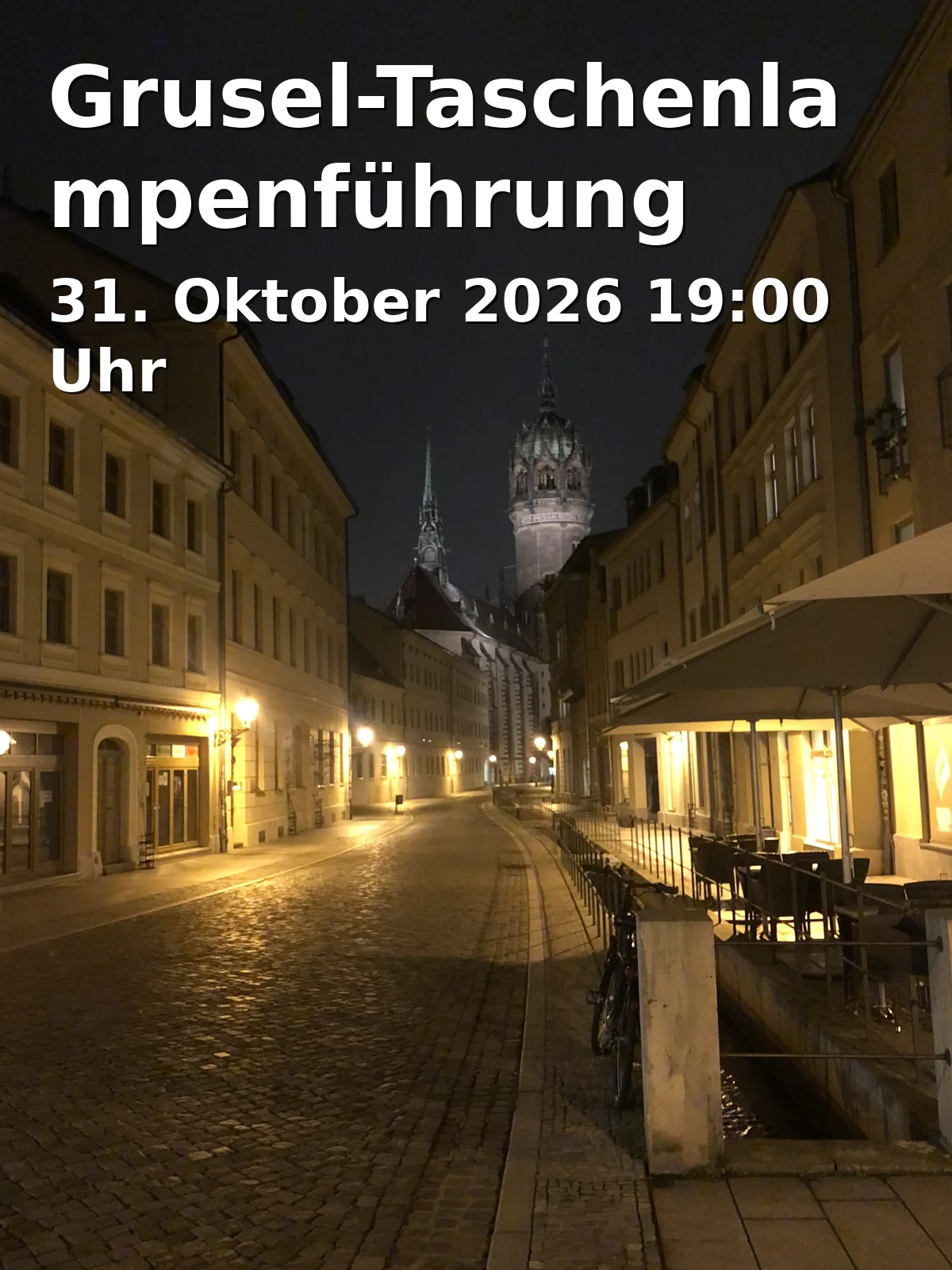Grusel-Taschenlampenführung