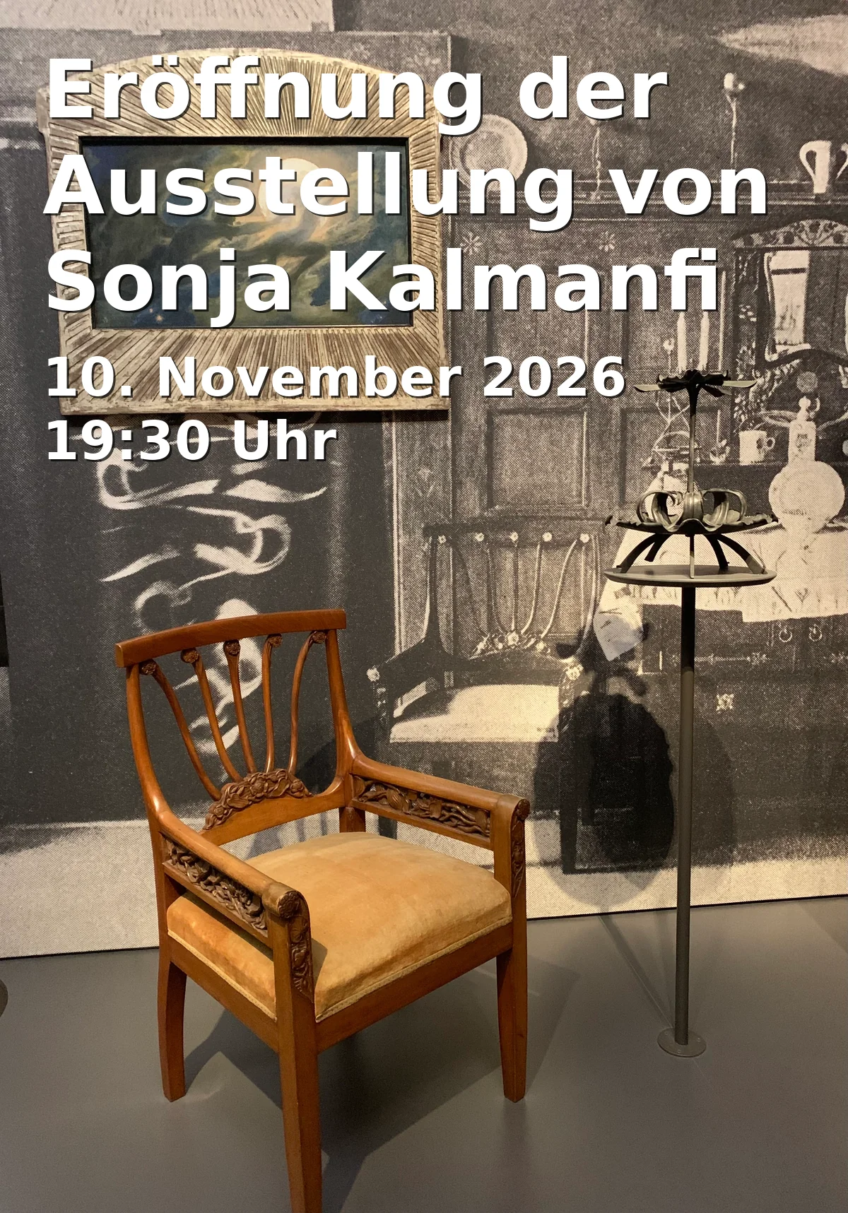 Event: Eröffnung der Ausstellung von Sonja Kalmanfi in Ernst-Abbe-Bücherei Jena, k.A., Jena on 10. November 2026