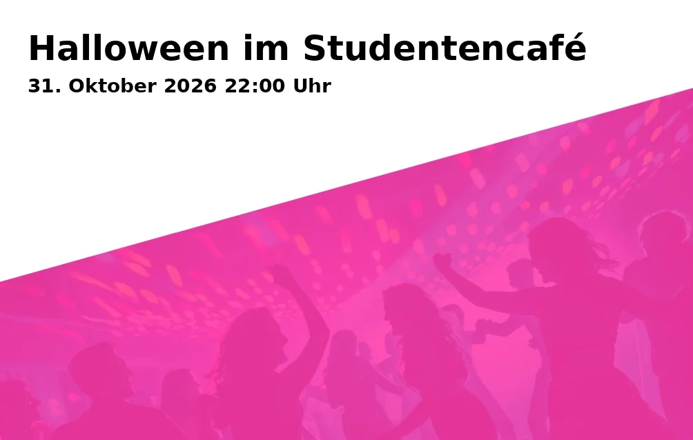 Event: Halloween im Studentencafé in Studentencafé, Stuttgarter Strasse 15, 89075 Ulm on 31. Oktober 2026