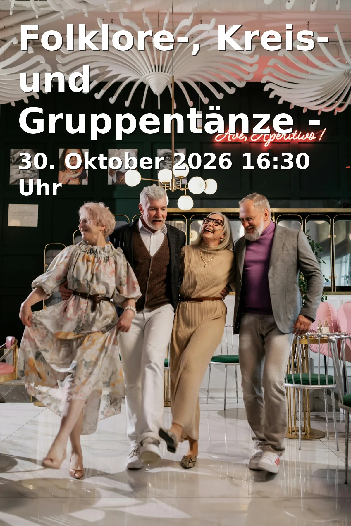 Folklore-, Kreis- und Gruppentänze - am Freitag