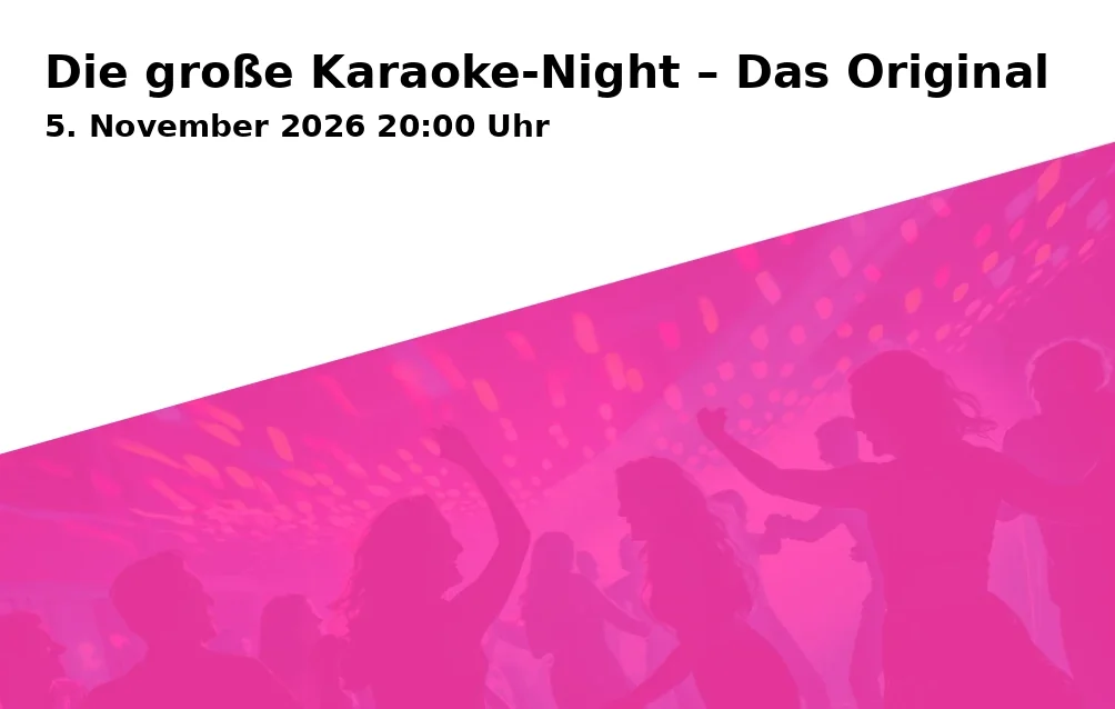 Event: Die große Karaoke-Night – Das Original