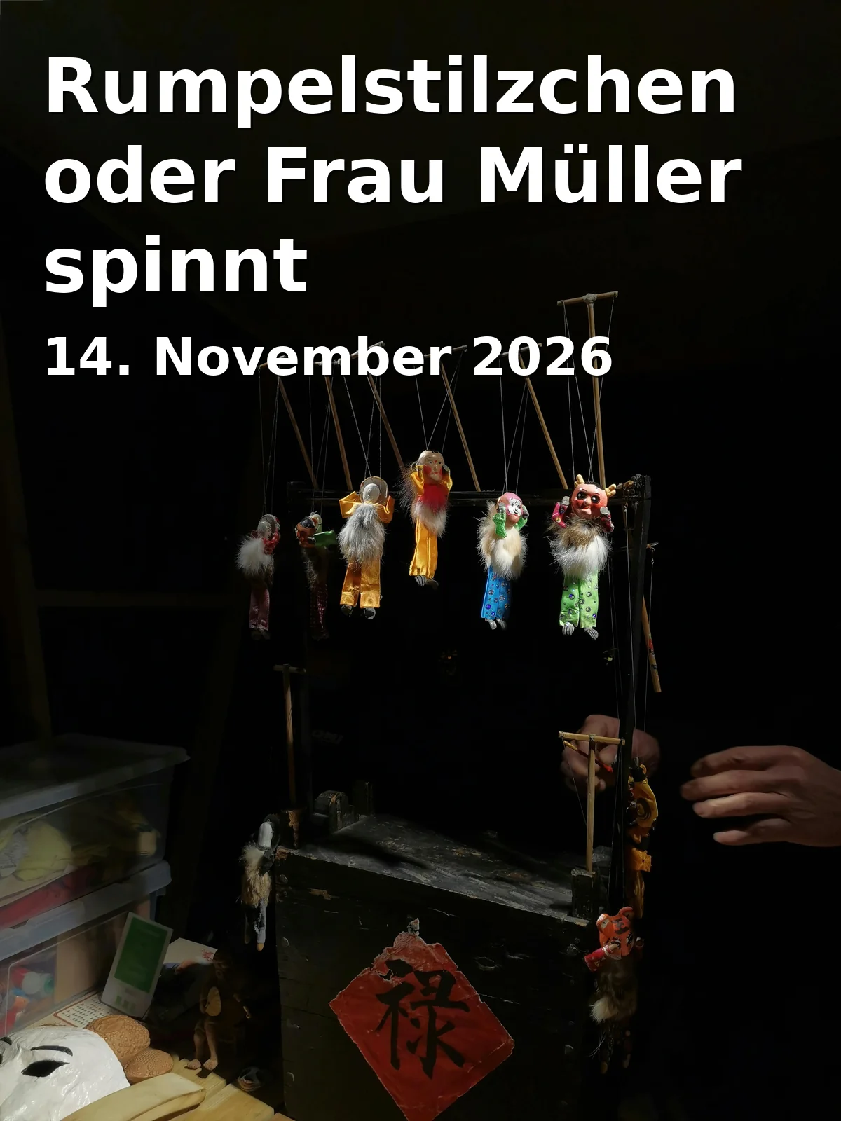 Event: Rumpelstilzchen oder Frau Müller spinnt in Ludwig-Thoma-Haus, Augsburger Straße 23, 85221 Dachau on 14. November 2026