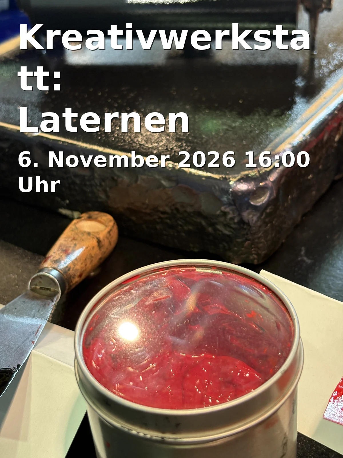 Event: Kreativwerkstatt: Laternen basteln in Bauernhausmuseum Bielefeld, Dornberger Str. 82, 33619 Bielefeld on 6. November 2026