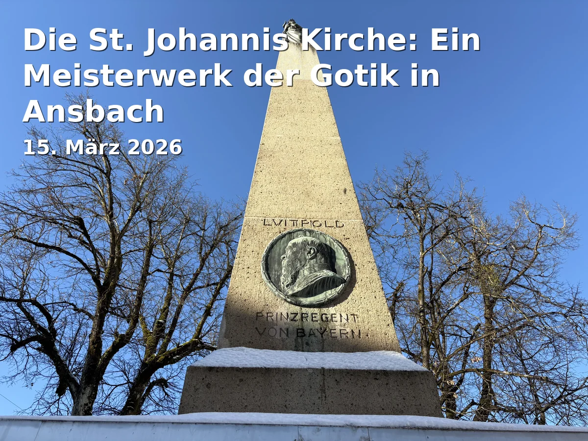 Featured image for article: Die St. Johannis Kirche: Ein Meisterwerk der Gotik in Ansbach
