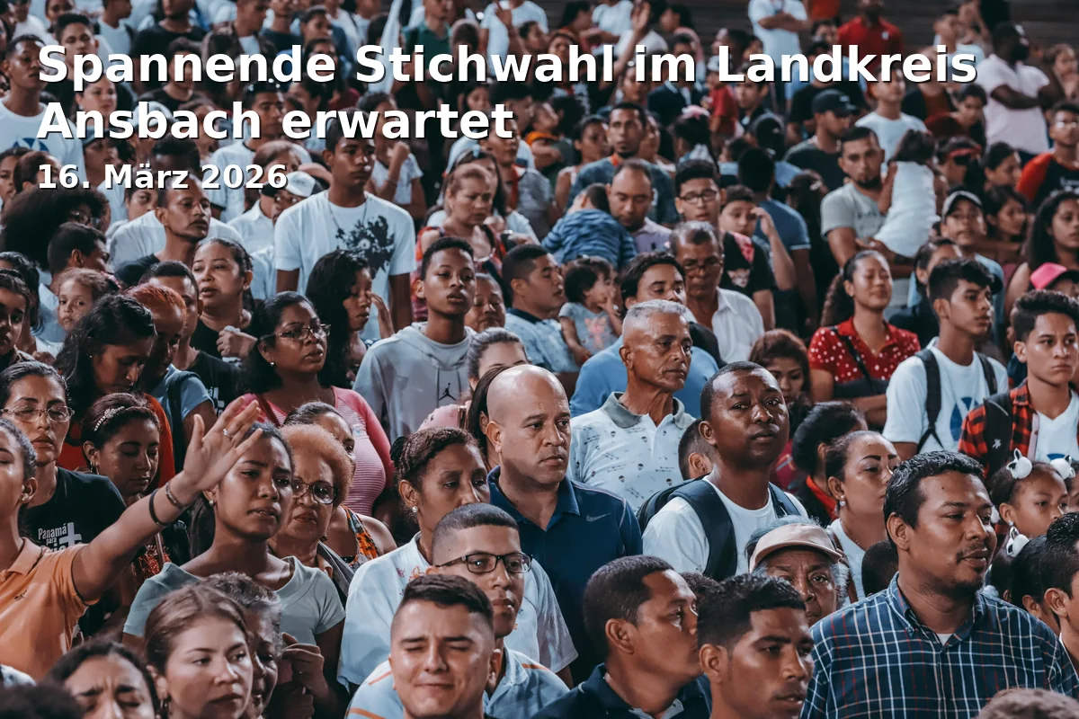 Featured image for news: Exciting runoff election expected in the Ansbach district