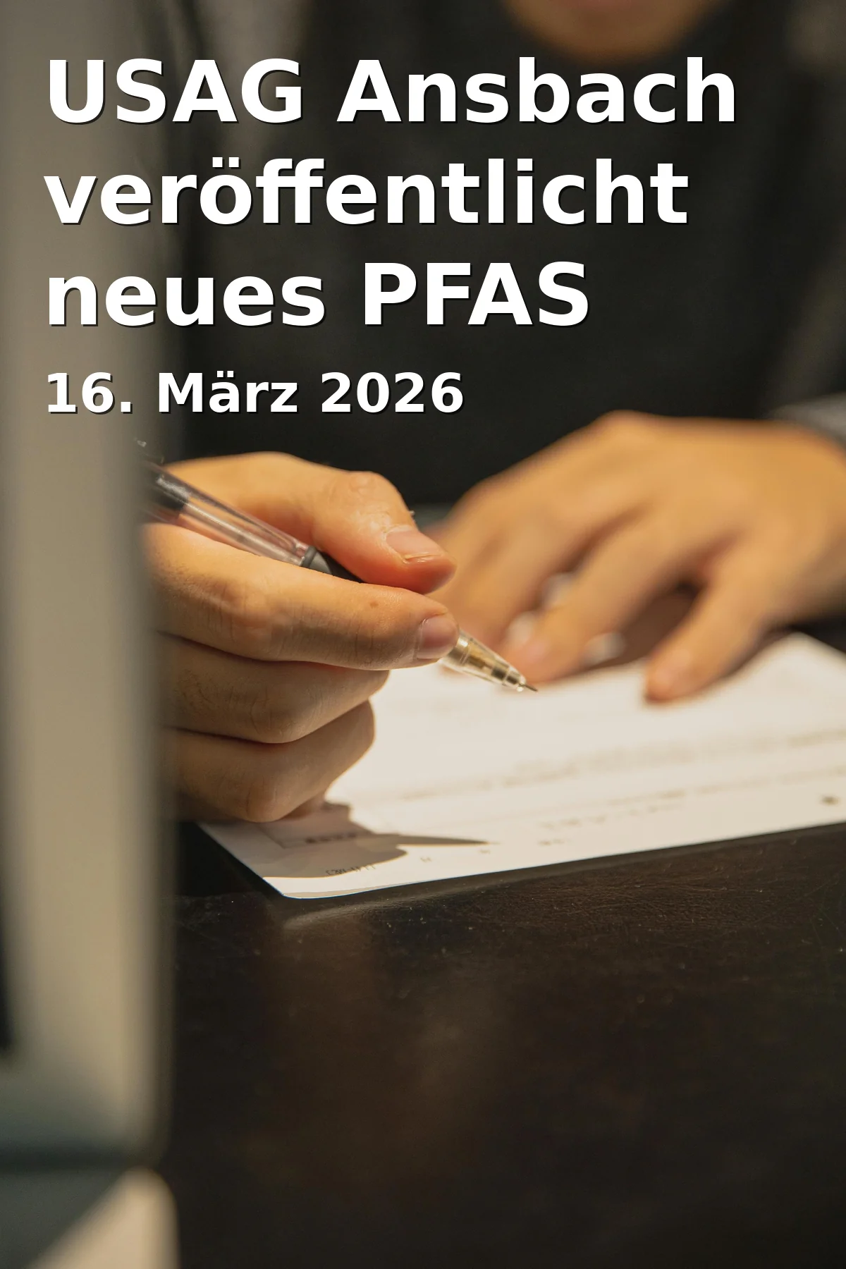 Featured image for news: USAG Ansbach publishes new PFAS report