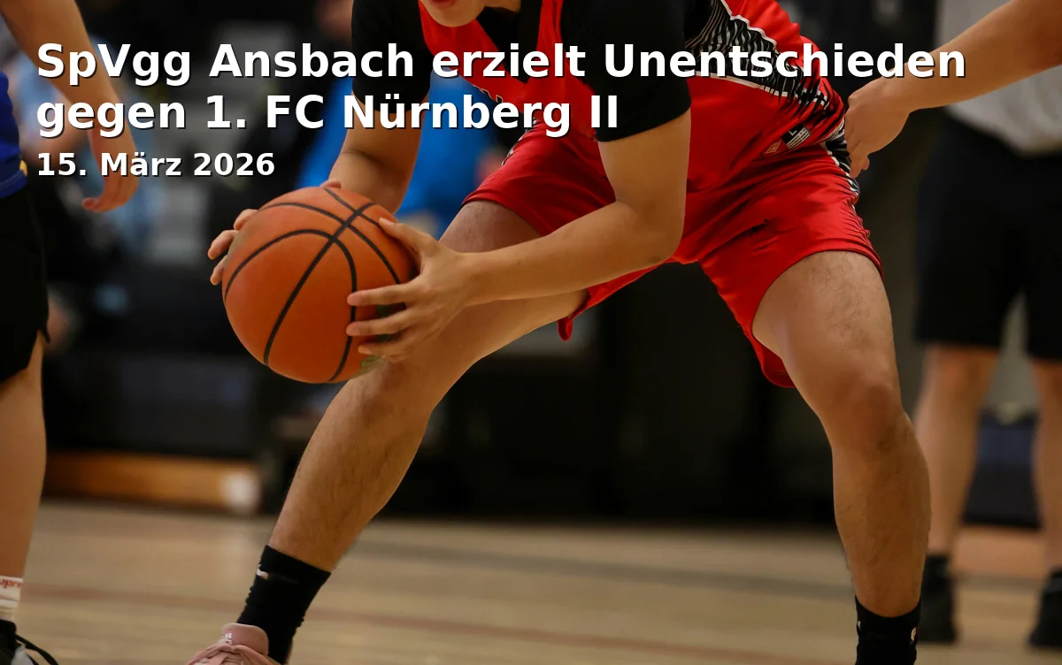 Event: SpVgg Ansbach draws against 1. FC Nürnberg II