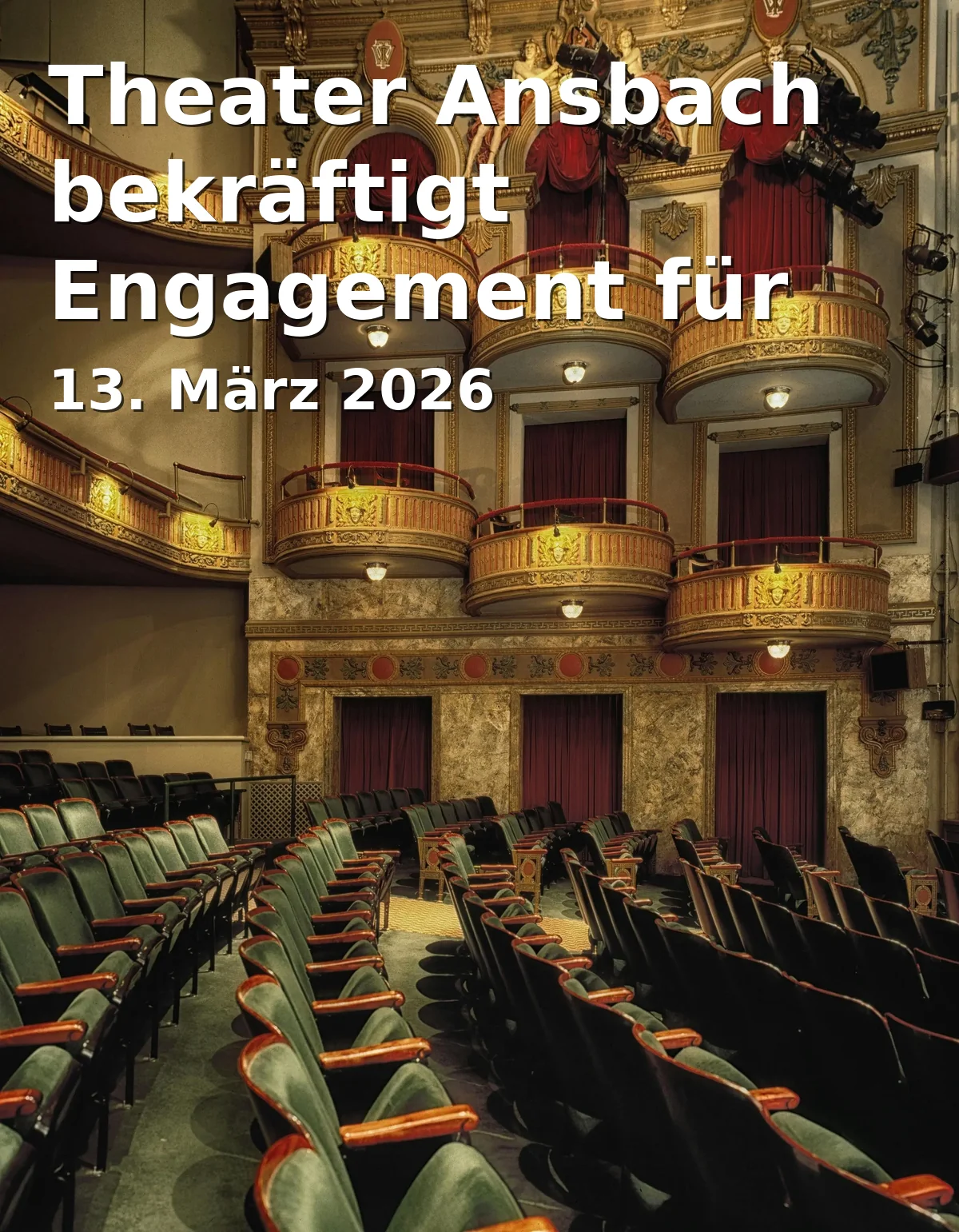 Featured image for news: Theater Ansbach reaffirms commitment to a permanent ensemble