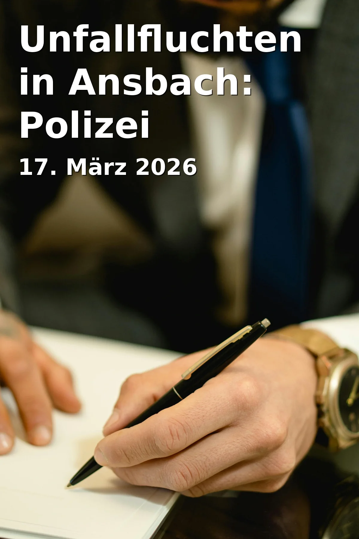 Event: Unfallfluchten in Ansbach: Polizei ermittelt Täter