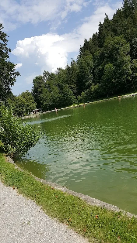 Wassersprungschanze Luegsteinsee