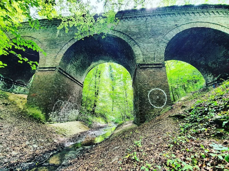 Historische Brücke Melbtal von 1842